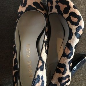 Anne Klein leopard heels